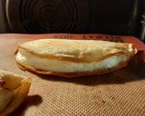 Une image de l'étape 8 de Crêpe soufflée au Grand Marnier.