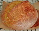 Foto langkah ke 23 dari resep Kunyit Lada Hitam Sourdough Bread (Open Bake Method - Oven Tangkring).
