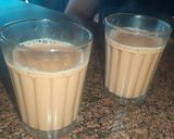 A picture of step 5 of Masala chai.