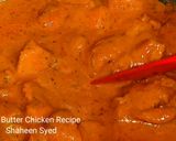 A picture of step 4 of Silky Butter Chicken Recipe.