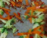 Gambar langkah 3 resipi Sayur campur udang kering (palak semuan).