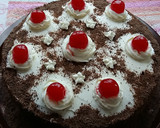 Foto del paso 3 de la receta: Tarta de chocolate con cerezas 🎂🍫🍒