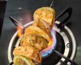 A picture of step 7 of Achari Paneer Tikka Masala.