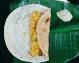 A picture of step 6 of Rava Masala Dosa.