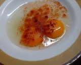 A picture of step 1 of Anday wali tawa cooked roti.
