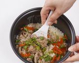 紫蘇葉牛肉炊飯的食譜步驟4照片