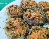 Foto del paso 7 de la receta: Champiñones rellenos de chistorra y queso en airfryer