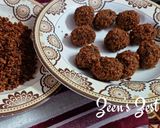 A picture of step 2 of Ghee Residue and Jaggery Laddoos.
