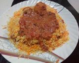A picture of step 11 of Beef biryani #authors marathon.