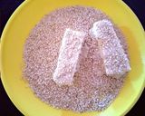 A picture of step 3 of Sesame Paneer.