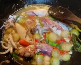 Foto langkah ke 8 dari resep Cumi Isi Tahu Kuah Asam.