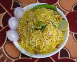 A picture of step 3 of Kanda Batata Poha.