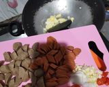 Foto langkah ke 2 dari resep Nasi gila panggang mozarella.