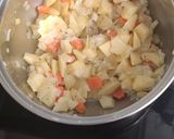Foto del paso 3 de la receta: Crema de patata con verdura y solomillo de pollo rebozado