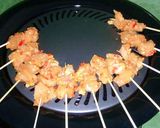 Foto langkah ke 3 dari resep Sate ayam bumbu plecing Bali.