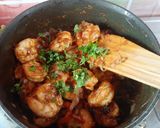 A picture of step 5 of Stir Fry Prawns.