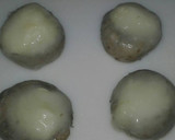 Foto del paso 5 de la receta: Champiñones rebozados rellenos de queso de cabra