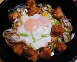 A picture of step 9 of Chicken Teriyaki Yaki Udon with Egg (Easy).