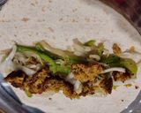 A picture of step 2 of Quick Falafel Wraps.