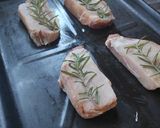 Foto del paso 1 de la receta: Cerdo al horno con jamón y queso