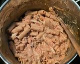 A picture of step 6 of Baked Rigatoni with Vodka sauce.