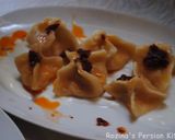 A picture of step 25 of Manti (Persian dumpling).