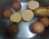 Foto langkah ke 1 dari resep Sayur Tempe Telur Bumbu Lodeh.