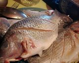 A picture of step 2 of Fried Mojarra.