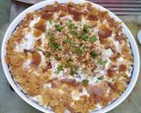 A picture of step 13 of Dahi Phulki Recipe with Homemade Phulkiyan/boondiyan.