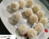 A picture of step 3 of Coconut laddoo.