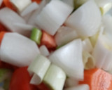 Foto del paso 1 de la receta: Sopa de repollo y otras verduras