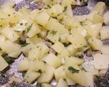 A picture of step 2 of Tortilla de patatas tapas (Spanish omelette).