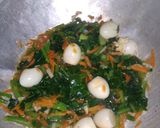 Foto langkah ke 4 dari resep Tumis Kailan Telur Puyuh.