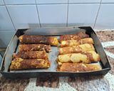 Foto del paso 14 de la receta: Canelones con masa de arroz relleno cremoso de atún y choclos