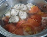 Hình bước làm 3 của món Canh riêu tép khô