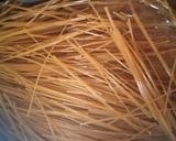A picture of step 1 of Brown spaghetti.