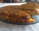 Foto del paso 4 de la receta: Tortilla de zapallo, cebolla y ají