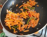 A picture of step 3 of Stir fry vegetables.
