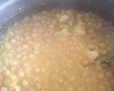 A picture of step 1 of Matra chaat.