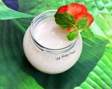 Hình bước làm 2 của món Sinh Tố Dâu Chuối🍓🍌