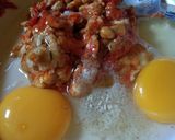 Foto langkah ke 4 dari resep Telur Dadar Tempe Penyet.