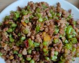 四季豆炒絞肉的食譜步驟4照片