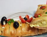 Pas rețetă Foietaj cu șuncă și cașcaval 9 fotografie