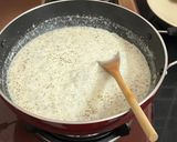 A picture of step 3 of Pearl Millet (Bajra) Phirni.