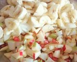 A picture of step 1 of Banana honey Chaat.