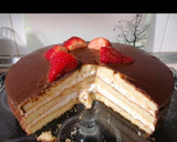 Foto del paso 4 de la receta: Tarta de nata chantilly y chocolate