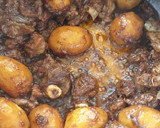 A picture of step 8 of Mutton Pilau#Arabic contest.