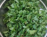 A picture of step 2 of Gujarati Special Kathiawadi Undhiyu 😋.
