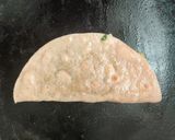 A picture of step 3 of Desi corn spinach quesadilla.