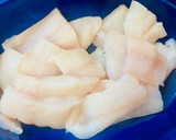A picture of step 4 of Baked Cod with Salsa and Rice.